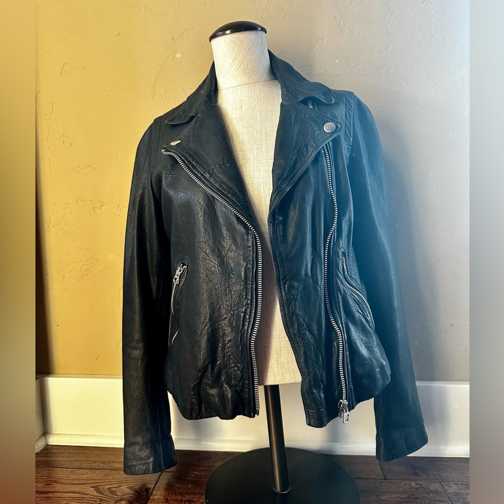 Madewell leather jacket
